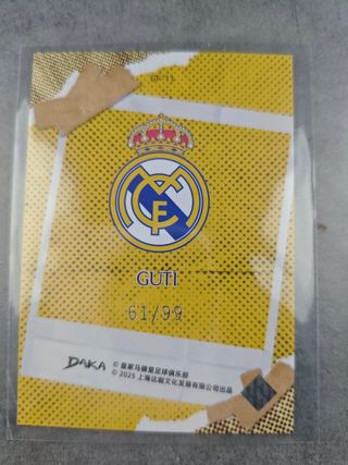 Cromo Guti Real Madrid Daka