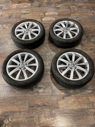 Set 4 Llantas VW Golf 17" Originales
