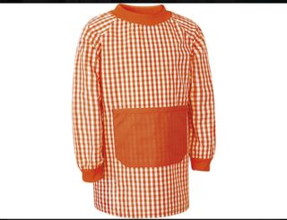 Baby infantil cuello redondo cuadros