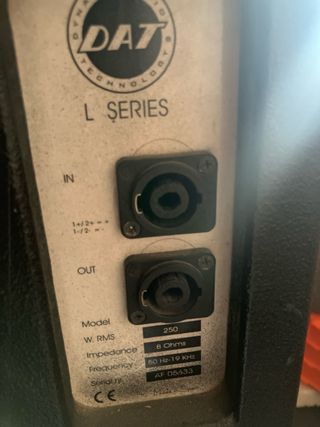 Monitores DAT M250 - Altavoces