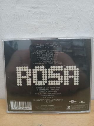 Rosa y Chenoa Lote CD Pop Español, 8 euros.