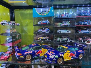 2X Porsche Rally Escala 1/18