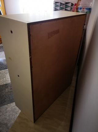 Vitrina expositora beige