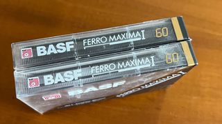 2x Fitas K7 BASF Ferro Maxima I 60 - Lacradas