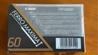 2x Fitas K7 BASF Ferro Maxima I 60 - Lacradas