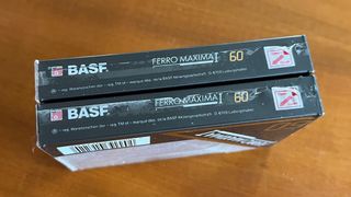 2x Fitas K7 BASF Ferro Maxima I 60 - Lacradas