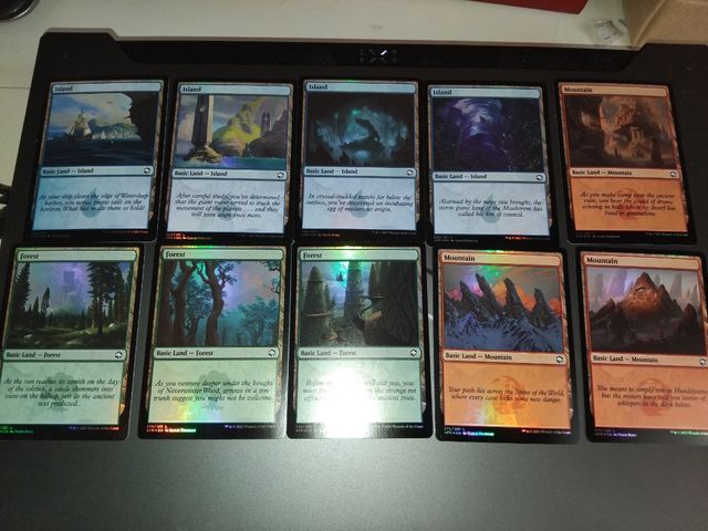 Carte Magic D&D foil ENG 