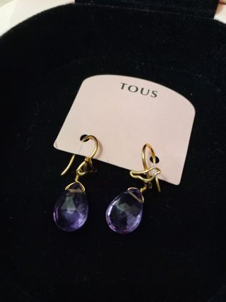 Pendientes Tous Oro Silueta