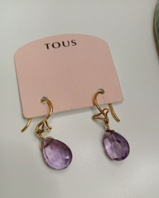 Pendientes Tous Oro Silueta