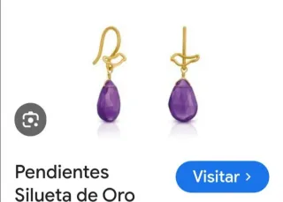 Pendientes Tous Oro Silueta