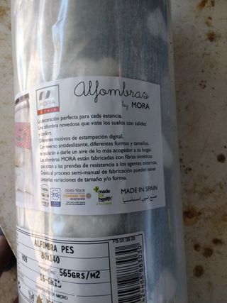 Alfombras infantiles - Gris con azul