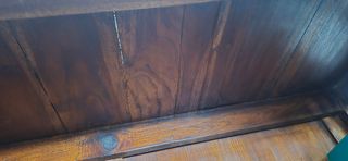 Vitrina madera maciza tropical