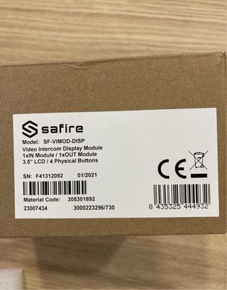 Safire SF-VIMOD-DISP LCD - Módulo Extensão