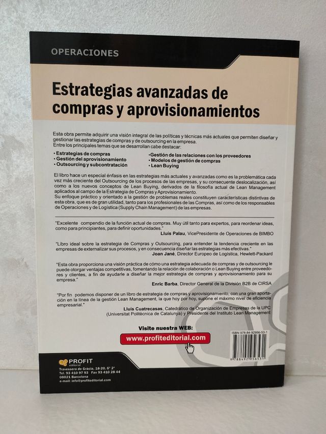 Libro Estrategias avanzadas de compras
