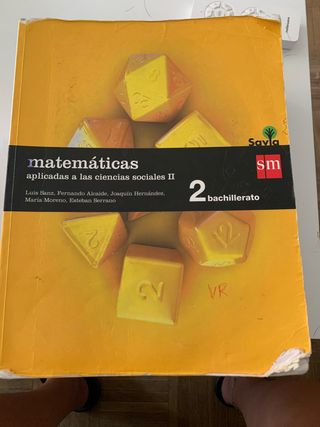 Matemáticas aplicadas a las ciencias sociales I...