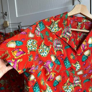 Completo vintage sartoriale seta