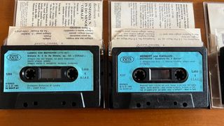 8 tape cassete Beethoven Sinfonias 1-10