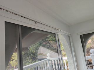 Rieles para ventana aluminio - blancos