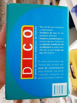Dico: diccionario didáctico de francés : francé...