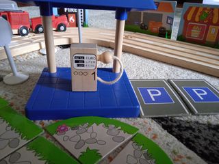 Circuito Tren & Carretera Madera