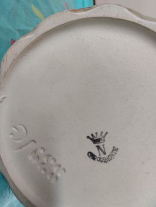 Vaso in porcellana Capodimonte h 32 cm