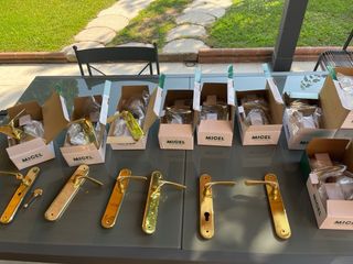 Manijas puertas -Doradas