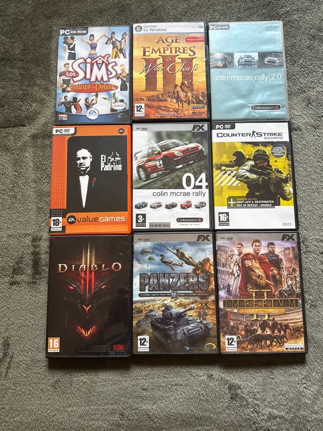 8 giochi per PC originali