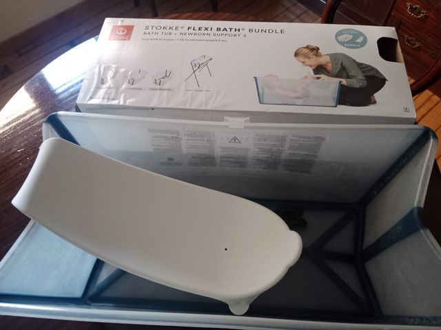 Bañera Stokke Flexi Bath+paleta para recien nacido