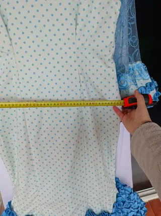 Vestidos flamenca madre e hija, tela elastan