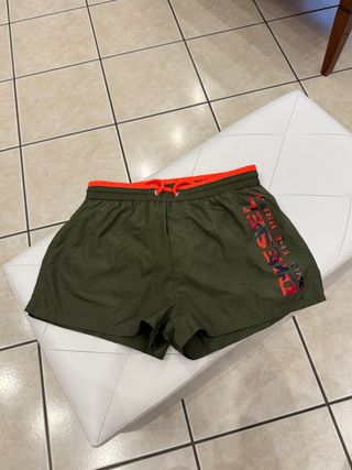 Costume da bagno Diesel verde oliva