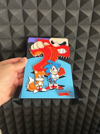 SONIC 2 - Portada 3D