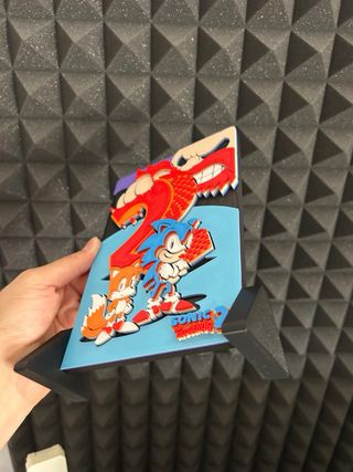 SONIC 2 - Portada 3D