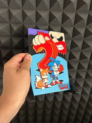 SONIC 2 - Portada 3D
