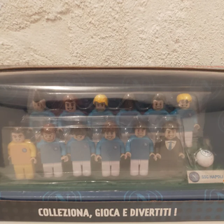 Coleccionable jugadores y entrenador del Napoli