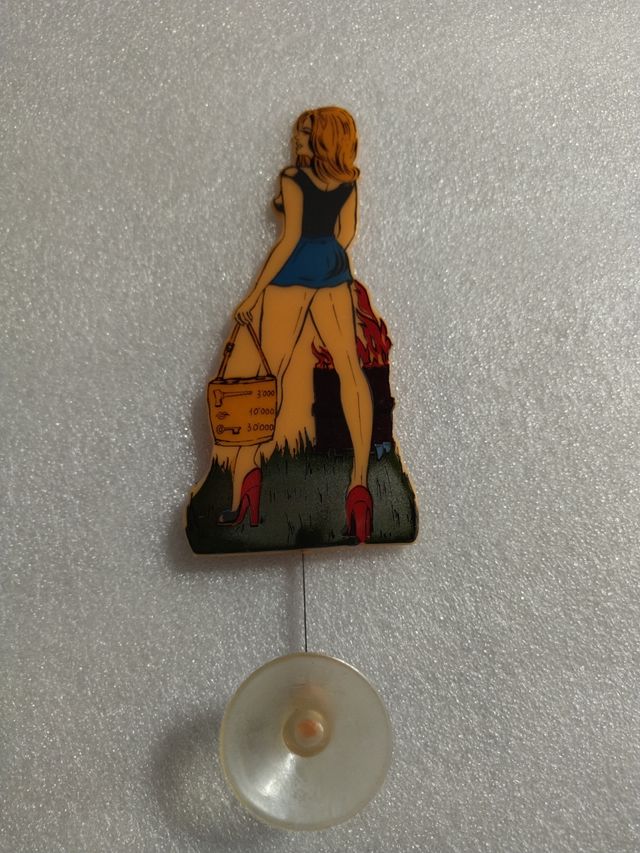 Gadget auto ragazza ventosa