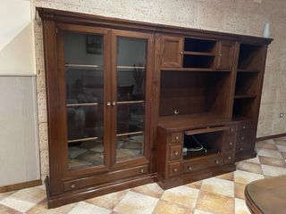 Muebles salón madera - Estado Impecable