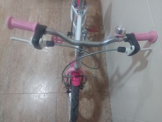 Bicicleta niña 20" blanca