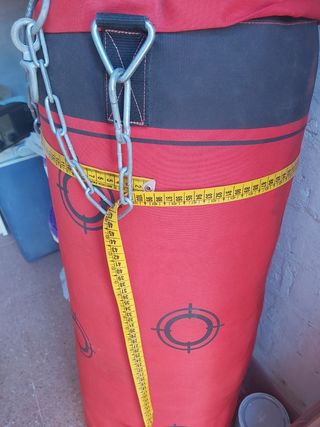 Saco boxeo Domyos rojo