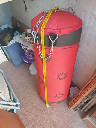 Saco boxeo Domyos rojo