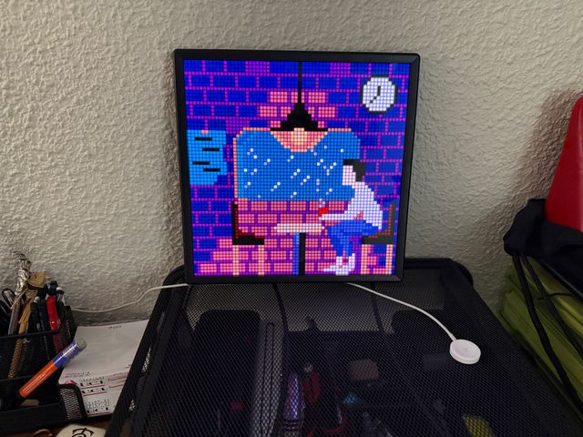 Pantalla LED Pixel Art Retro
