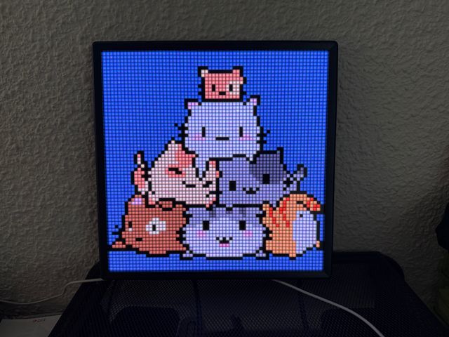 Pantalla LED Pixel Art Retro