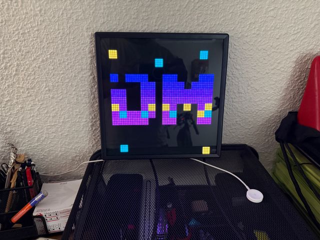 Pantalla LED Pixel Art Retro