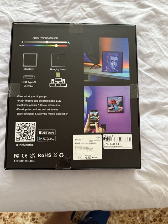 Pantalla LED Pixel Art Retro