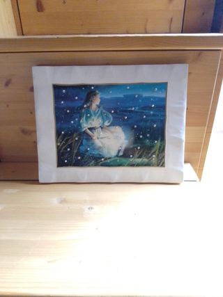 Quadro Bambina Stelle