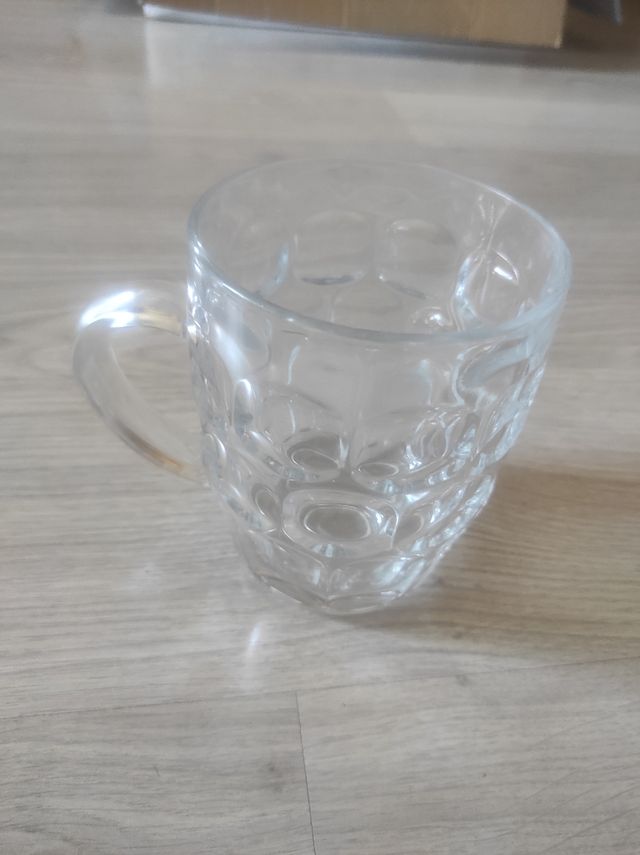 Jarra cerveza cristal