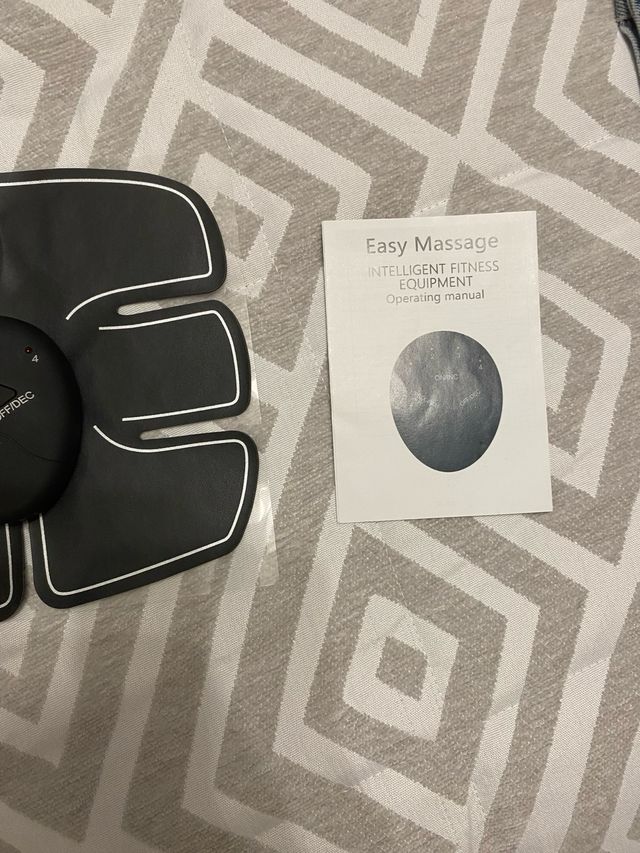 Electroestimulador abdominal