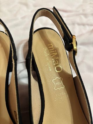 Zapatos Mimao negros -talla 38