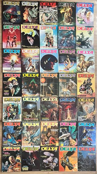 LOTE 35 CÓMICS DELTA