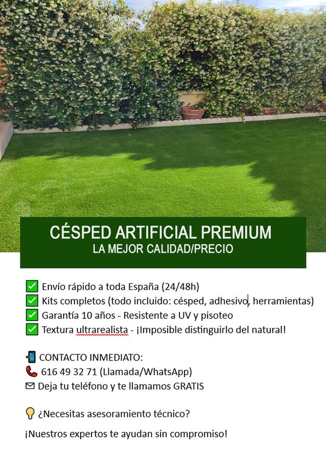 Instalación césped artificial