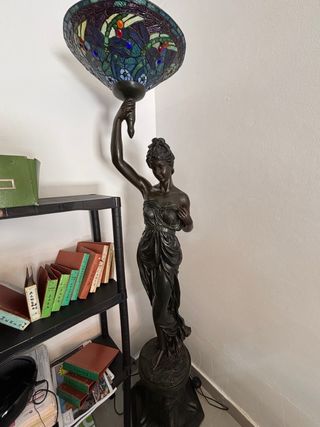 Lampara Art Deco estilo Tiffany